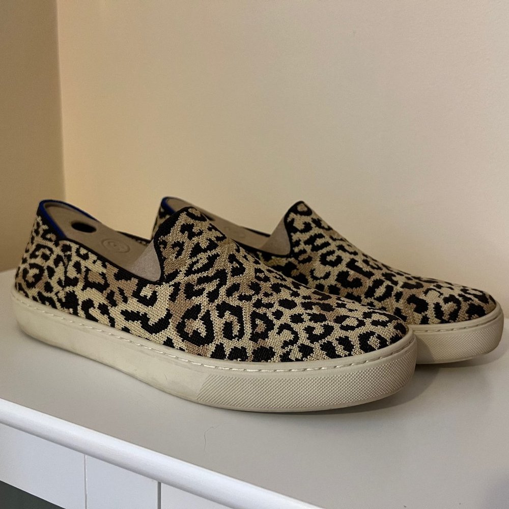 COPY - Rothy's Original Slip On Sneaker - Size 9.5 in Sahara Cat
